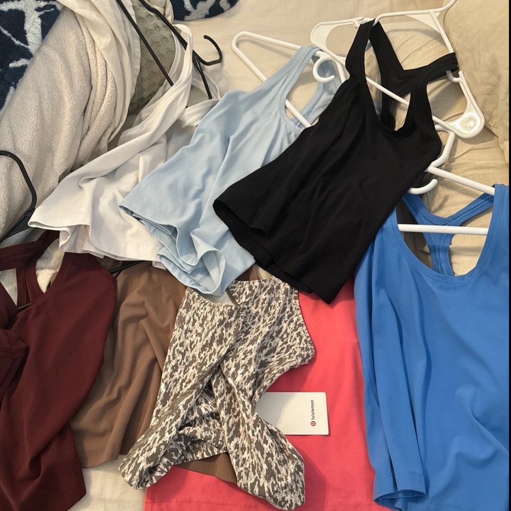 8 lululemon cool racerback bundle